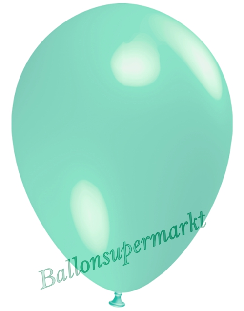 Deko-Luftballons-Aquamarin-Ballons-aus-Natur-Latex