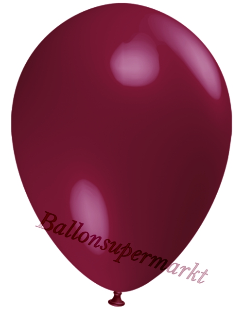 Deko-Luftballons-Bordeaux-Ballons-aus-Natur-Latex