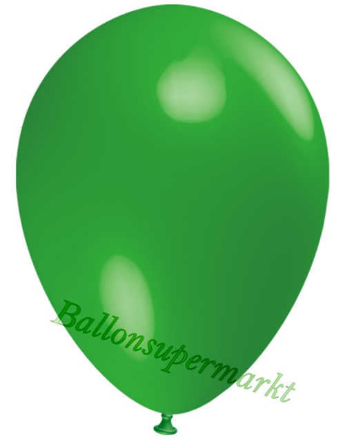 Deko-Luftballons-Gruen-Ballons-aus-Natur-Latex