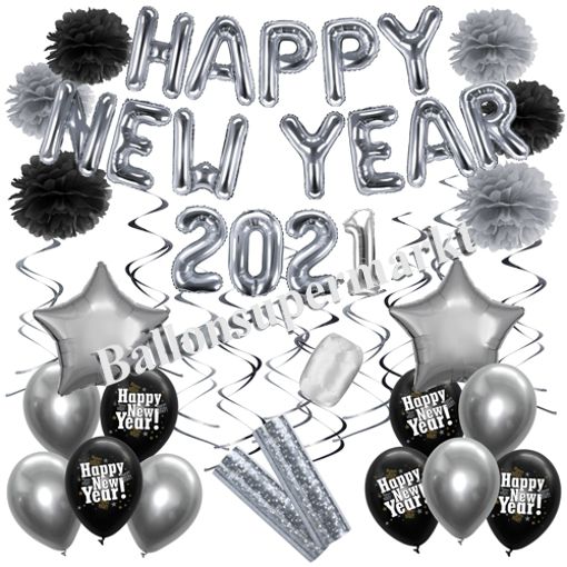 Ballons-Kinderluftballons-Silvester-Silvesterparty