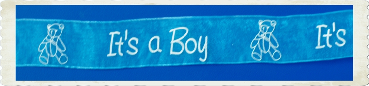Deko-Stoff-Zierband-it-is-a-boy-tuerkis