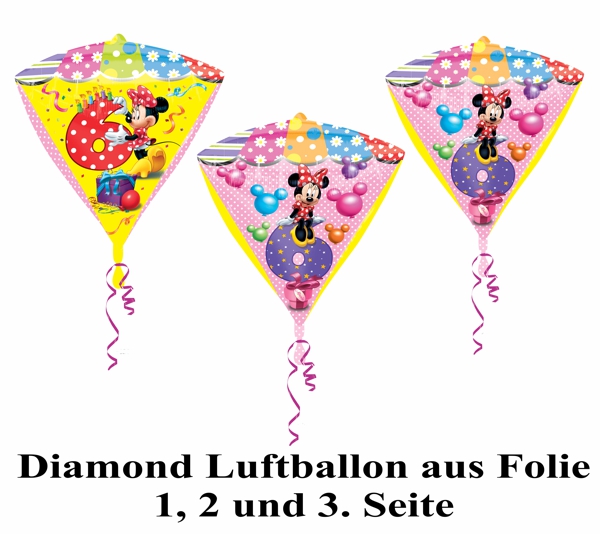 Diamond-Luftballon-aus-Folie-3-Seiten-zum-6.-Geburtstag