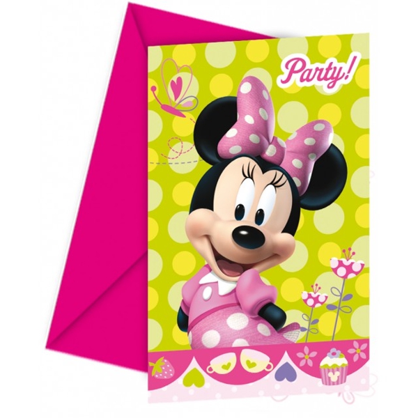 Einladungskarten-Minnie-Maus-Kindergeburtstag-Disney