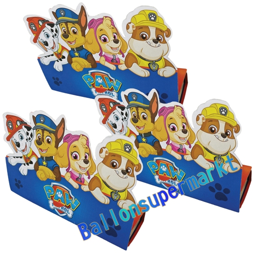 Einladungskarten-Paw-Patrol-2019-Partydekoration-zum-Kindergeburtstag-Chase-Rubble-Nickelodeon