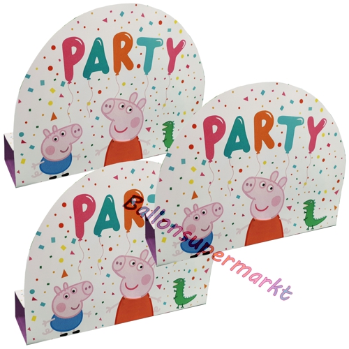 Einladungskarten-Peppa-Wutz-Partydekoration-zum-Kindergeburtstag-Peppa-Pig