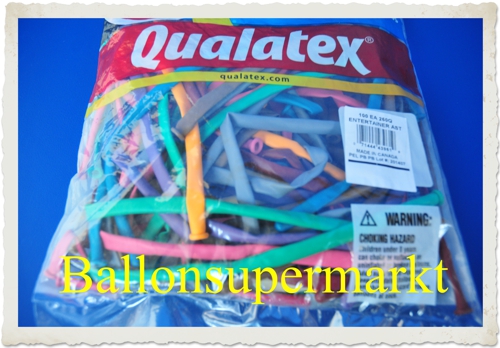 Entertainer Mix Modellierballons 260Q Qualatex