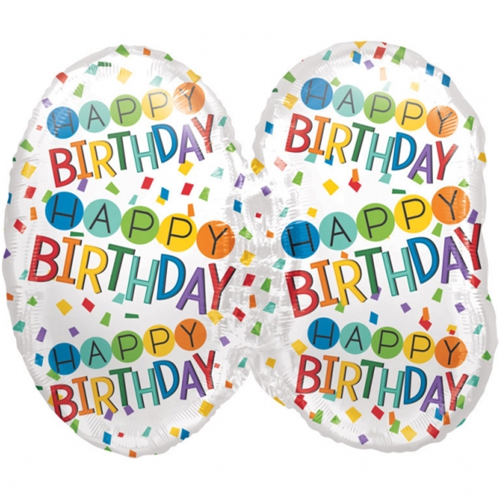 Folienballon-30.-Geburtstag-Rainbow-Birthday-30-Luftballon-Geschenk-Geburtstag
