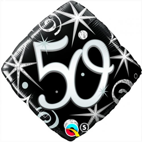 Folienballon-50.-Geburtstag-Birthday-Elegant-50-Luftballon-Geschenk-Dekoration
