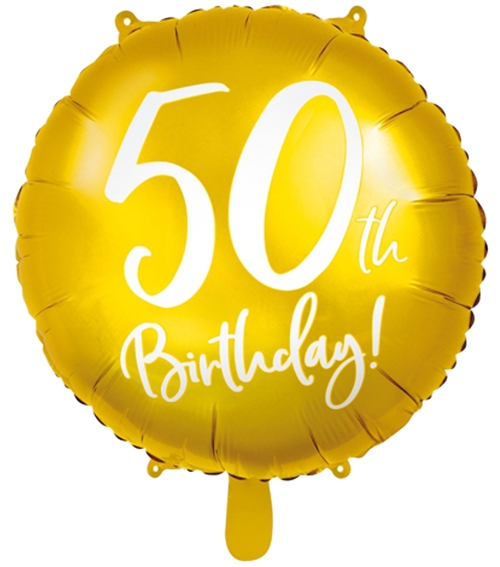 Folienballon-50th-Birthday-Gold-zum-50-Geburtstag-Luftballon-Geschenk-Dekoration