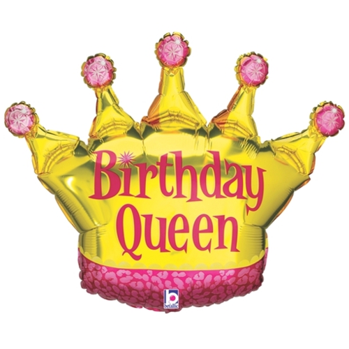 Folienballon-Birthday-Queen-Luftballon-zum-Geburtstag-Geschenk