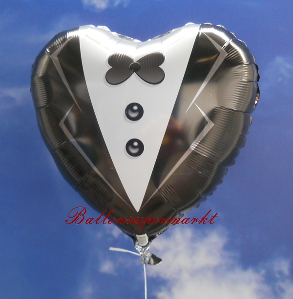 Folienballon-Braeutigam-Luftballon-zur-Hochzeit-Hochzeitsdekoration-Geschenk
