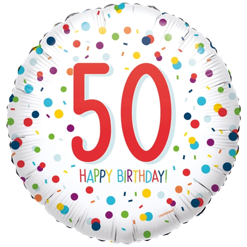 Folienballon-Confetti-Birthday-50-Luftballon-Geschenk-zum-50.-Geburtstag-Dekoration