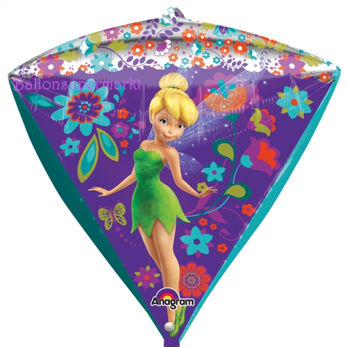 Folienballon-Diamondz-Tinkerbell-Luftballon-Geschenk-Disney
