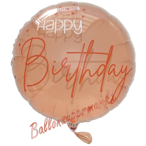 Folienballon-Elegant-Lush-Blush-Happy-Birthday-Luftballon-Geschenk-zum-Geburtstag-Dekoration