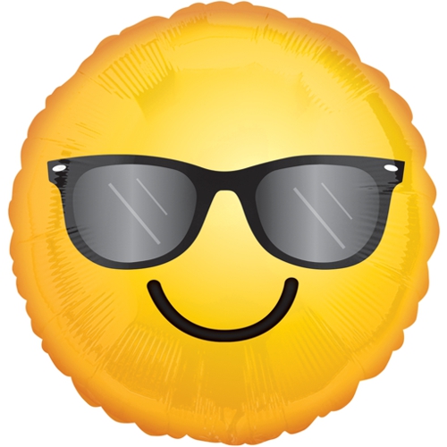 Folienballon-Emoticon-mit-Sonnenbrille-Luftballon-Geschenk-Smiley-Emoji-Gruss