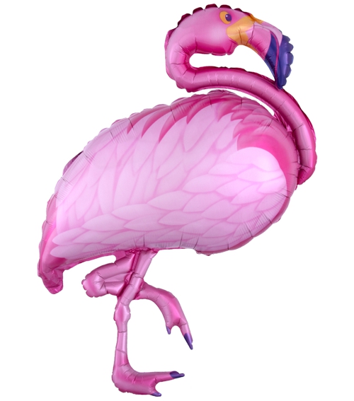 Folienballon-Flamingo-Beach-Shape-Luftballon-Geschenk-Geburtstag-Partydekoration-Hawaii-Tropen