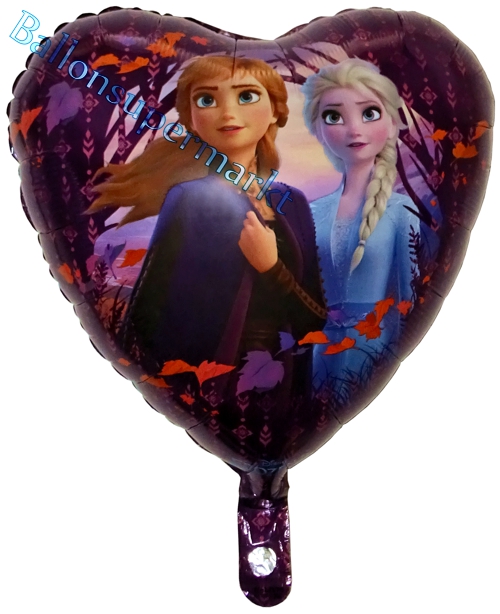 Folienballon-Frozen-2-Herzluftballon-Eiskoenigin-2-Partydekoration-Geschenk-Elsa-Anna-Geburtstag