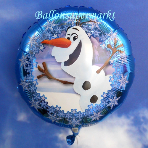 Folienballon-Frozen-Eiskoenigin-Olaf-Disney-Luftballon-rund-Geschenk