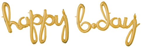 Folienballon-Happy-Bday-Schriftzug-gold-Geschenk-zum-Geburtstag-Dekoration-zur-Luftfuellung