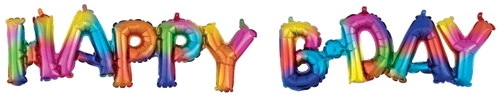 Folienballon-Happy-Bday-Schriftzug-regenbogenfarben-Geschenk-zum-Geburtstag-Dekoration-zur-Luftfuellung