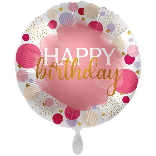 Folienballon-Happy-Birthday-Folienballon-Happy-birthday-Bohemian Birthday