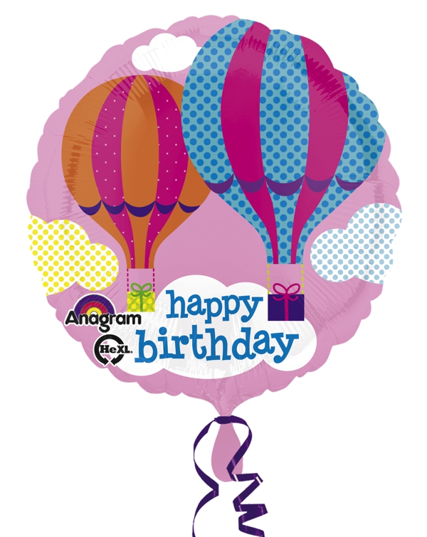 Folienballon-Happy-Birthday-Heissluftballons-zum-Geburtstag-Luftballon