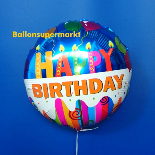Folienballon-Happy-Birthday-Kerzen-Luftballon-Geschenk-zum-Geburtstag