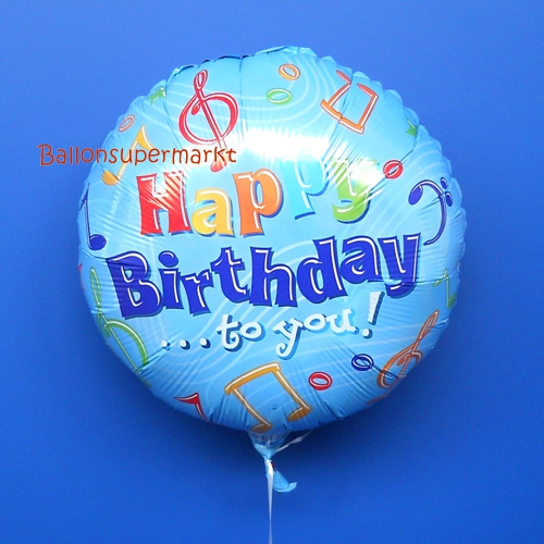 Folienballon-Happy-Birthday-Musiknoten-zum-Geburtstag-Geschenk-Noten