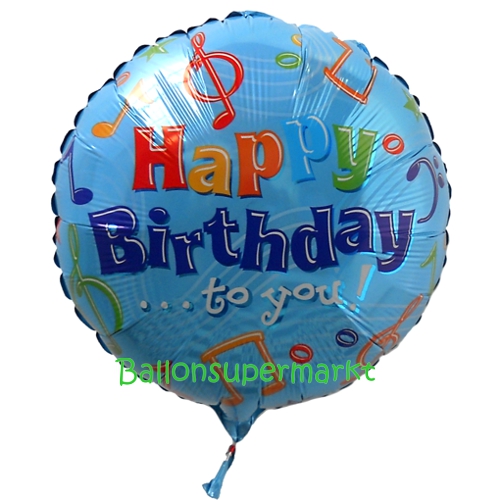Folienballon-Happy-Birthday-Musiknoten-zum-Geburtstag-Geschenk
