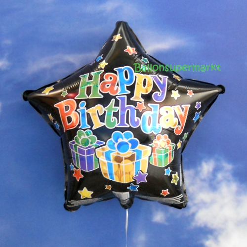 Folienballon-Happy-Birthday-Stern-Luftballon-zum-Geburtstag-Geschenk