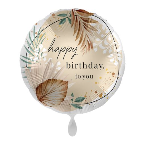 Folienballon-Happy-Birthday-Folienballon-Happy-birthday-Bohemian Birthday