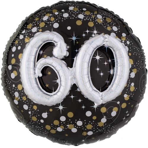 Folienballon-Jumbo-3D-60-Geburtstag-Sparkling-Celebration-Birthday-60-Luftballon-Geschenk