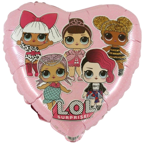 Folienballon-LOL-Surprise-Herz-Pink-Luftballon-Geschenk-zum-Kindergeburtstag