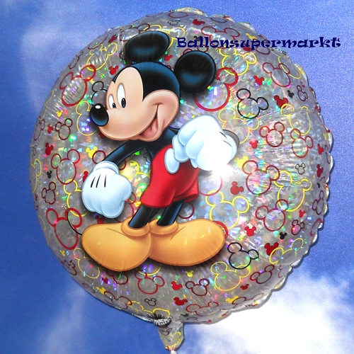 Folienballon-Mickey-Maus-holografischer-Luftballon-Geschenk-Geburtstag-Disney