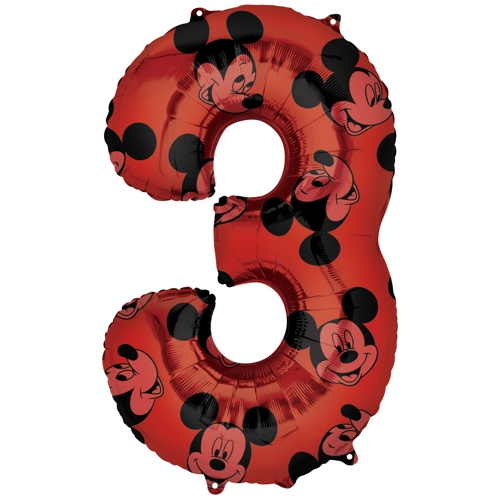 Folienballon-Mickey-Mouse-Forever-Zahl-3-Luftballon-Geschenk-3.-Geburtstag-Micky-Maus-Disney