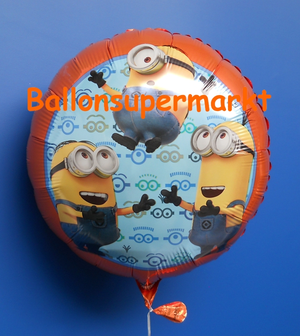 Folienballon-Minions-Ich-Einfach-unverbesserlich-Stuart-Dave-3D-Universal