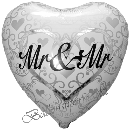 Folienballon-Mr-and-Mr-in-Love-Herzluftballon-mit-Ornamenten-zur-Hochzeit-Dekoration-Geschenk-Ballon