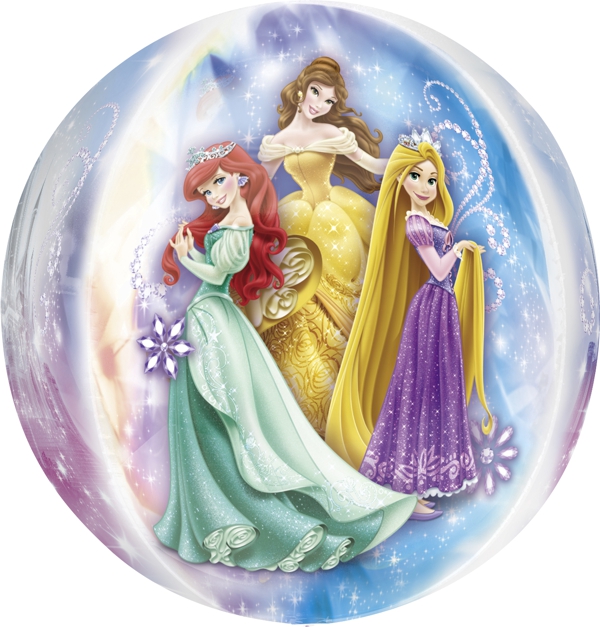 Folienballon-Orbz-Disney-Princess-Belle-Tiana-Dornroeschen-Cinderella-Arielle-Rapunzel-Schloss-Ballon-2