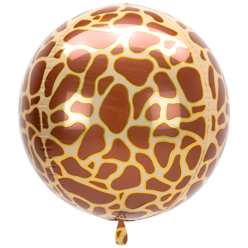 Folienballon-Orbz-Giraffe-Luftballon-Kugel-Deko