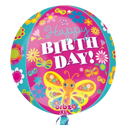 Folienballon-Orbz-Happy-Birthday-Schmetterling-Luftballon-zum-Geburtstag