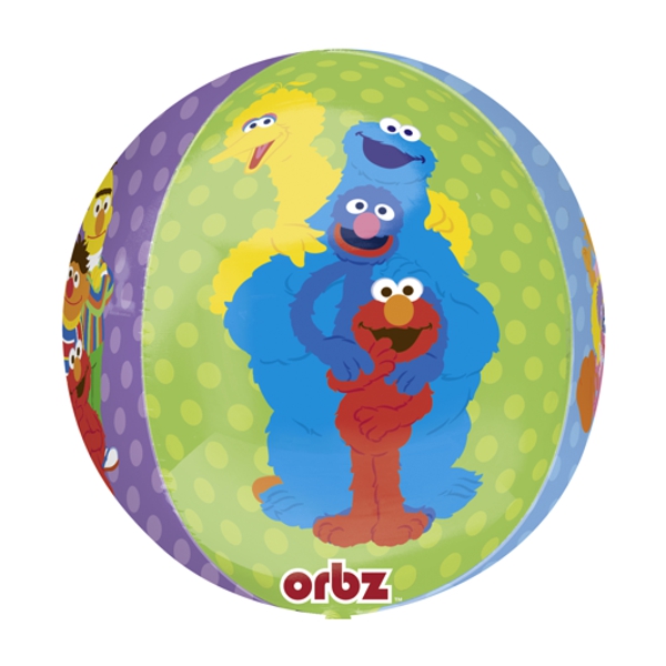Folienballon-Orbz-Sesamstrasse-Bibo-Elmo-Kruemelmonster-Grobi
