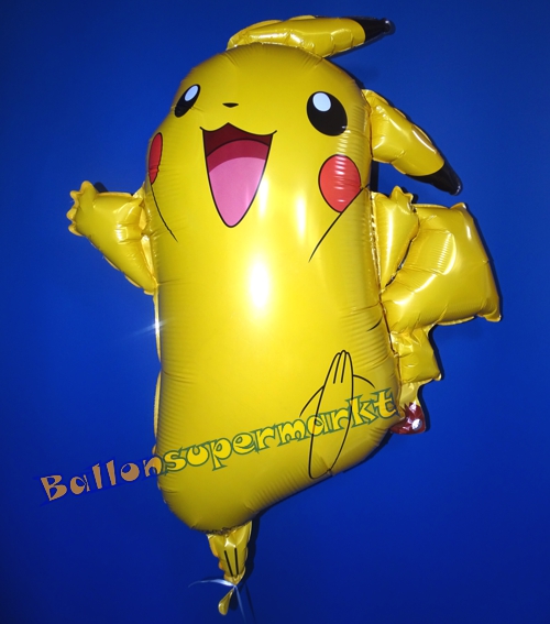 Folienballon-Pikachu-Shape-Luftballon-Kindergeburtstag-Partydekoration-Geschenk-Pokemon-Go