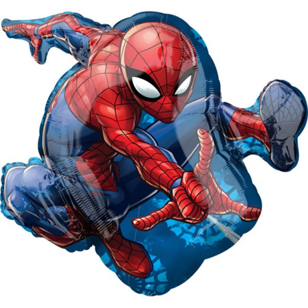 Folienballon-Ultimate-Spider-Man-zum-Kindergeburtstag-Luftballon-Geschenk-Marvel-Comics