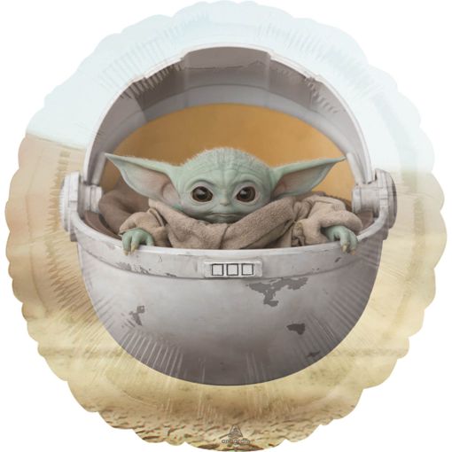 Folienballon-Folienballon-Star-Wars-the child.jpg-Luftballon-Geschenk-Kindergeburtstag-Rey-Finn-Poe-Chewbacca-BB8