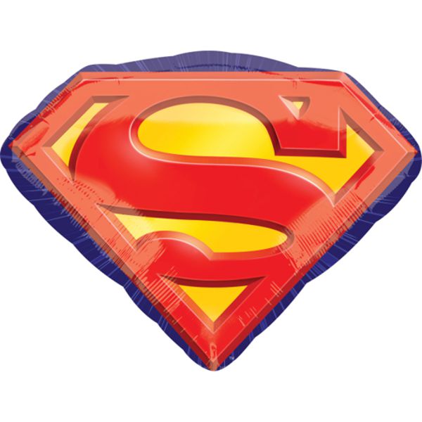 Folienballon-Superman-Shape-Luftballon-DC-Comics-Superheld-Geschenk