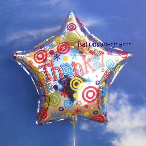 Folienballon-Thanks-Luftballon-Dank-Ballongruss-Geschenk