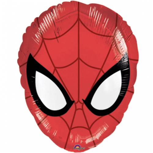 Folienballon-Ultimate-Spider-Man-Head-zum-Kindergeburtstag-Luftballon-Geschenk-Marvel-Comics