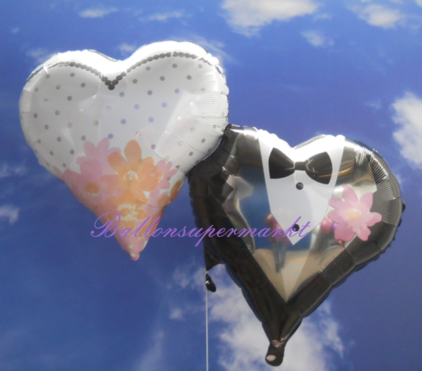 Folienballon-Wedding-Couple-Luftballon-Hochzeit-Hochzeitsdekoration-Geschenk-Liebe