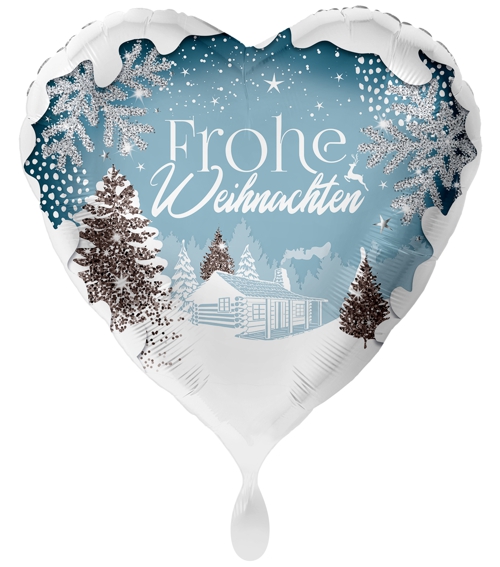 Folienballon-Weihnachten-Frohe-Weihnachten-Winteridylle-Herzballon-Geschenk-zu-Weihnachten-Nikolaus