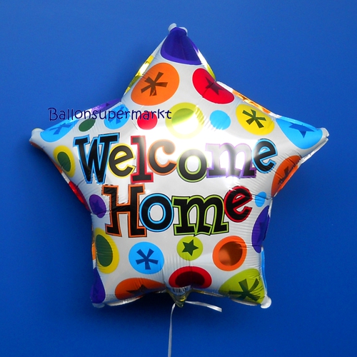 Folienballon-Welcome-Home-Sternluftballon-Willkommen-Zuhause-Geschenk